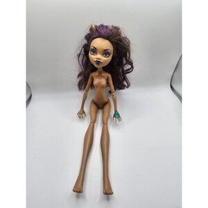 Monster High Boo York Clawdeen Wolf doll- Wrong Hand- Nude Doll